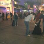 People in Turkey Clean the City